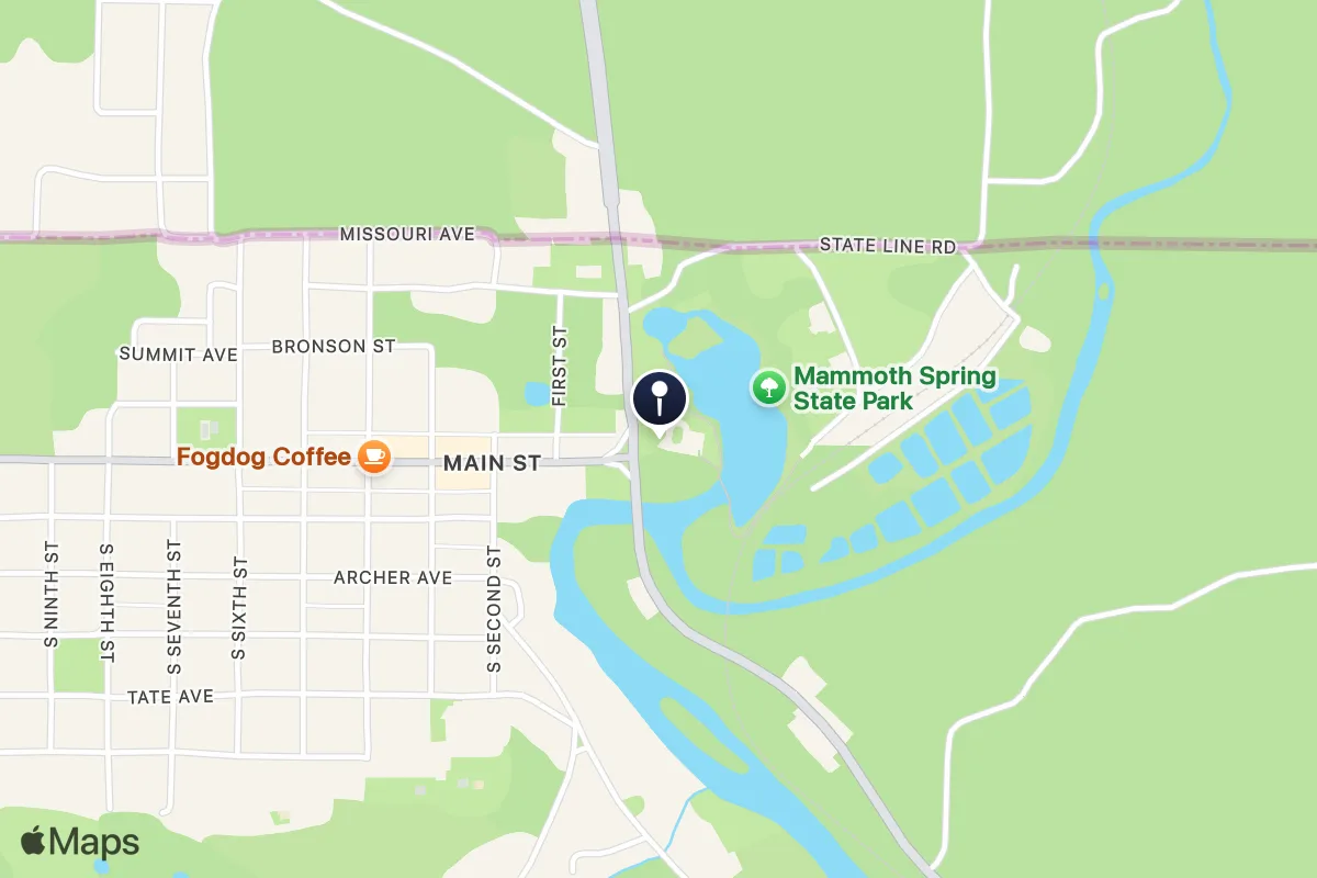 Mammoth Spring State Park – Mammoth Spring, Arkansas | Spottos