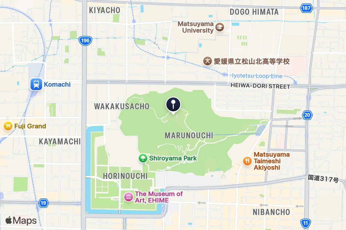 Matsuyama Castle – Matsuyama, Ehime | Spottos