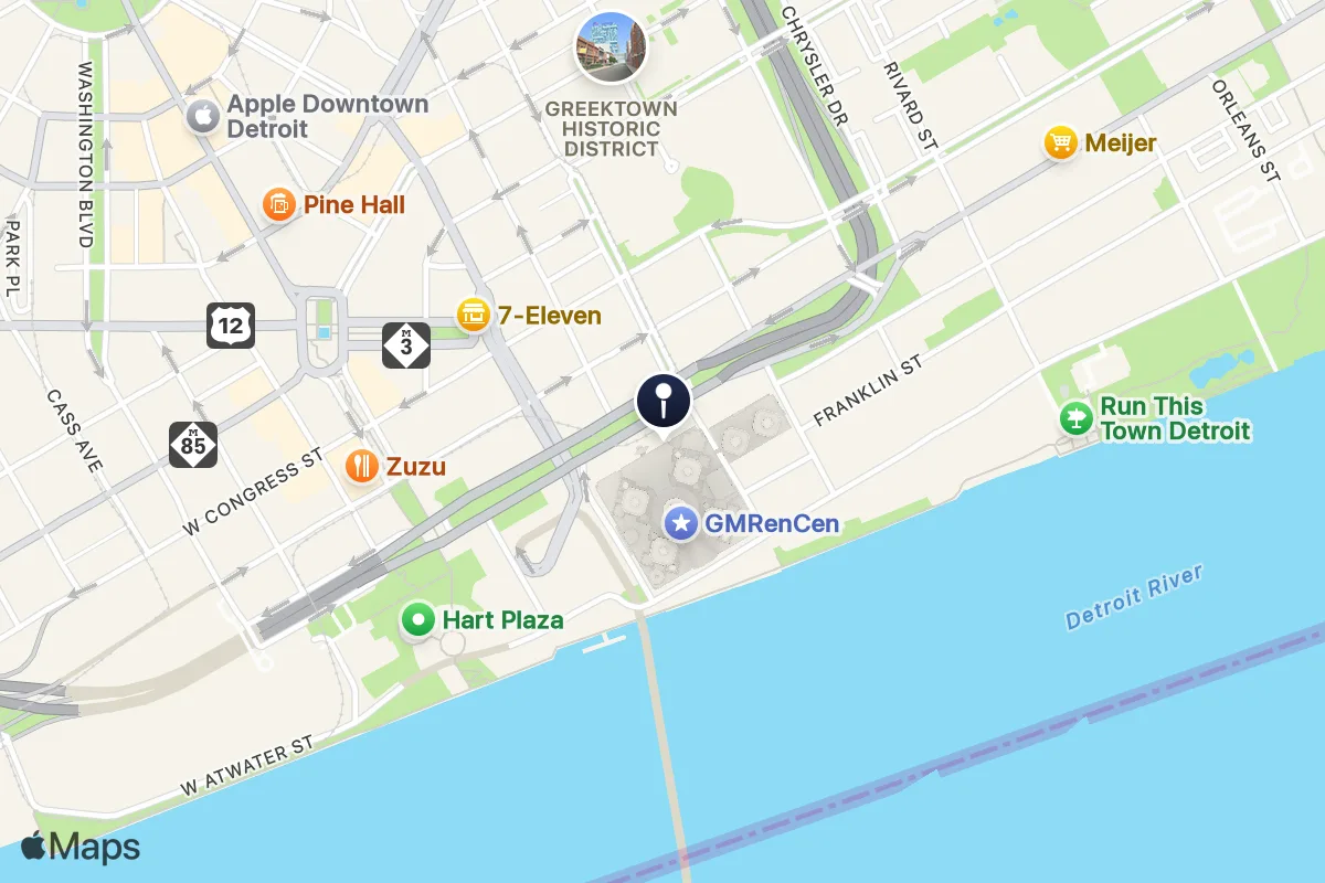 Detroit Riverwalk – Detroit, Michigan | Spottos